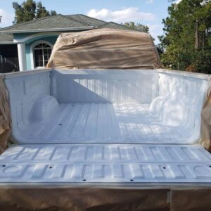 Before Truck Bed Liner - Resurfacing Doctor